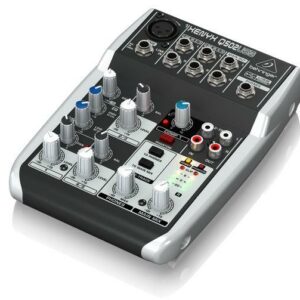 Behringer | Q502USB | Premium 5-Input 2-Bus Mixer with XENYX Mic Preamp