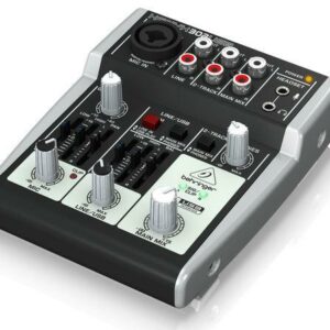 Behringer | 302USB | Premium 5-Input Mixer with XENYX Mic Preamp and US
