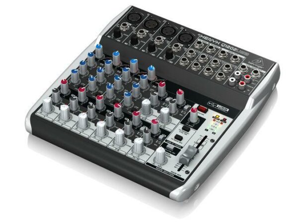 Behringer | Q1202USB | Premium 12-Input 2-Bus Mixer with XENYX Mic Preamp