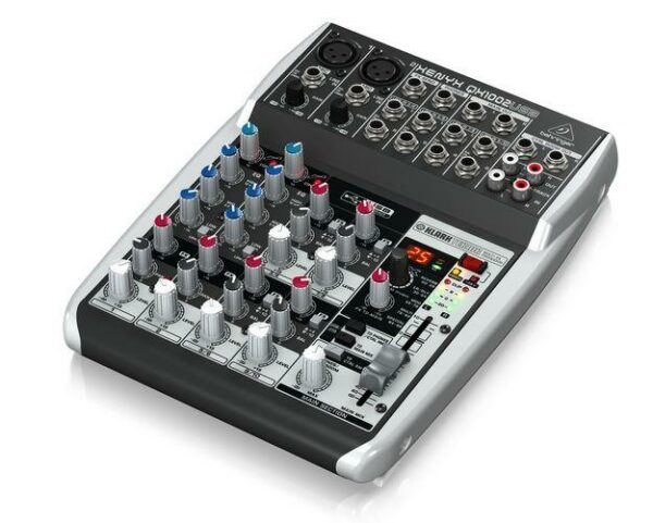 Behringer | QX1002USB | Premium 10-Input 2-Bus Mixer with XENYX Mic Preamp