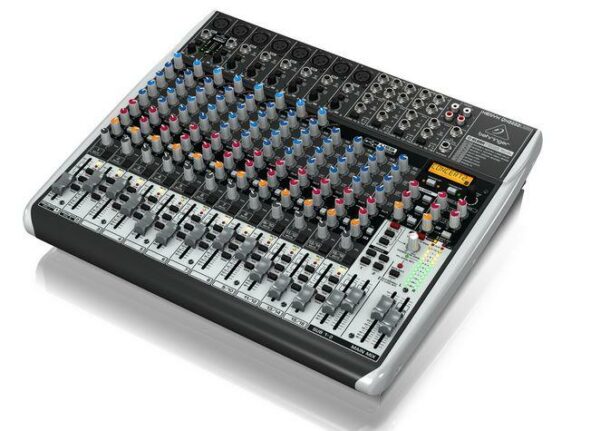Behringer | QX2222USB | Premium 22-Input 2/2-Bus Mixer with XENYX Mic Prea
