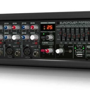 Behringer | PMP550M | 500-Watt 5-Channel Powered Mixer with KLARK TEKNIK