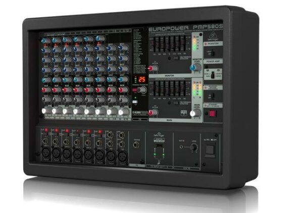 Behringer | PMP580S | 500-Watt 10-Channel Powered Mixer with KLARK TEKNI