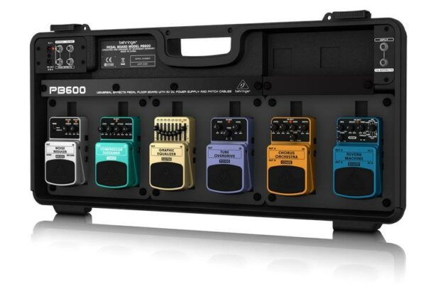 Behringer | PB600 | Universal Effects Pedal Floor Board with 9 V DC Po