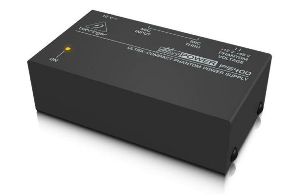 Behringer | PS400 | Ultra-Compact Phantom Power Supply